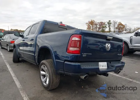 2021 Ram 1500 Limited 4X4 5'7 Box из США, поврежденный, VIN 1C6SRFHT7MN829843